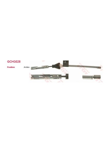 CABLE DE FREIN