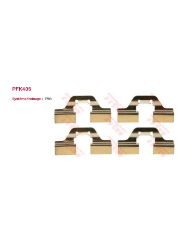 KIT ACCESSOIRES PLAQUETTES
