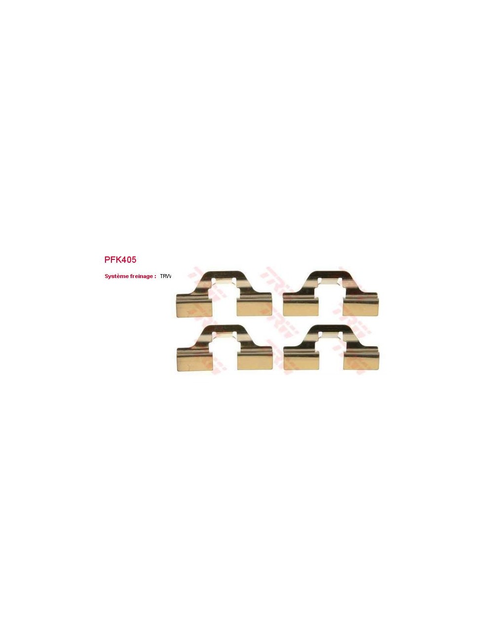KIT ACCESSOIRES PLAQUETTES