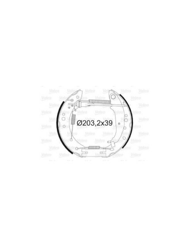 Kit Frein Prém.  MITSUBISHI ColtZ3 04&gt;08