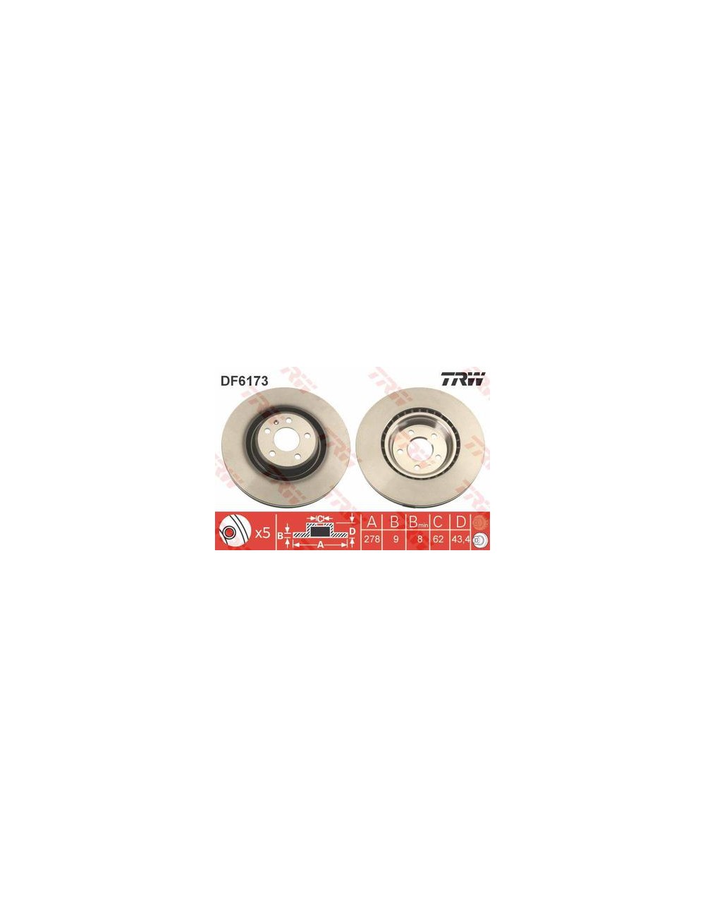PAIRE DE DISQUES