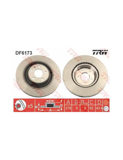 PAIRE DE DISQUES