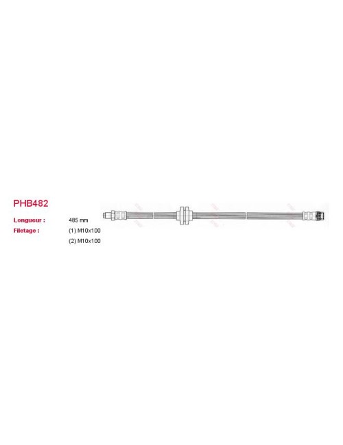 FLEXIBLE DE FREIN