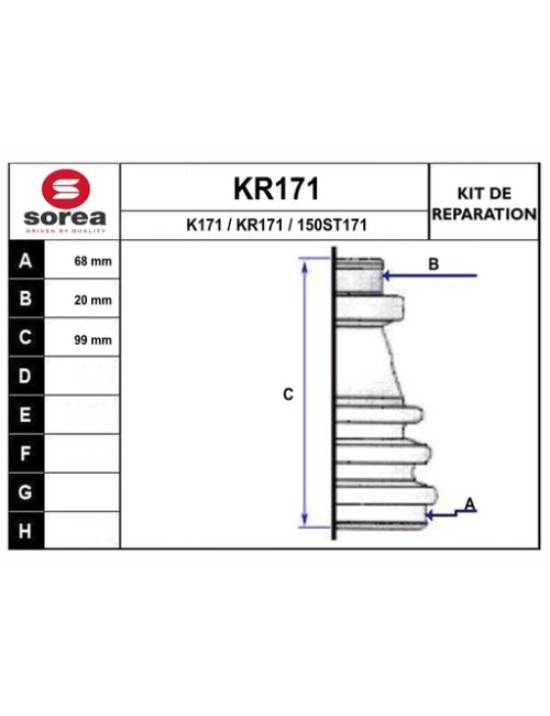KIT REPARATION / FORD