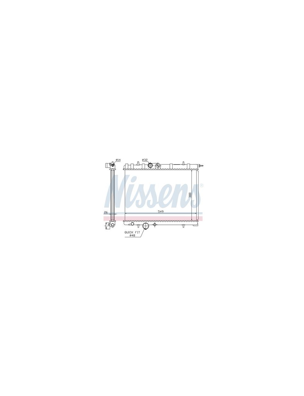 RAD.MOT PEUGEOT 206 (1999) 1.4 HDI