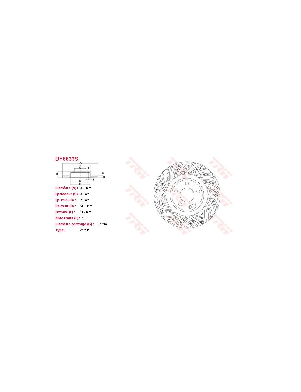 DISQUE UNITAIRE DISQUE UNITAIRE