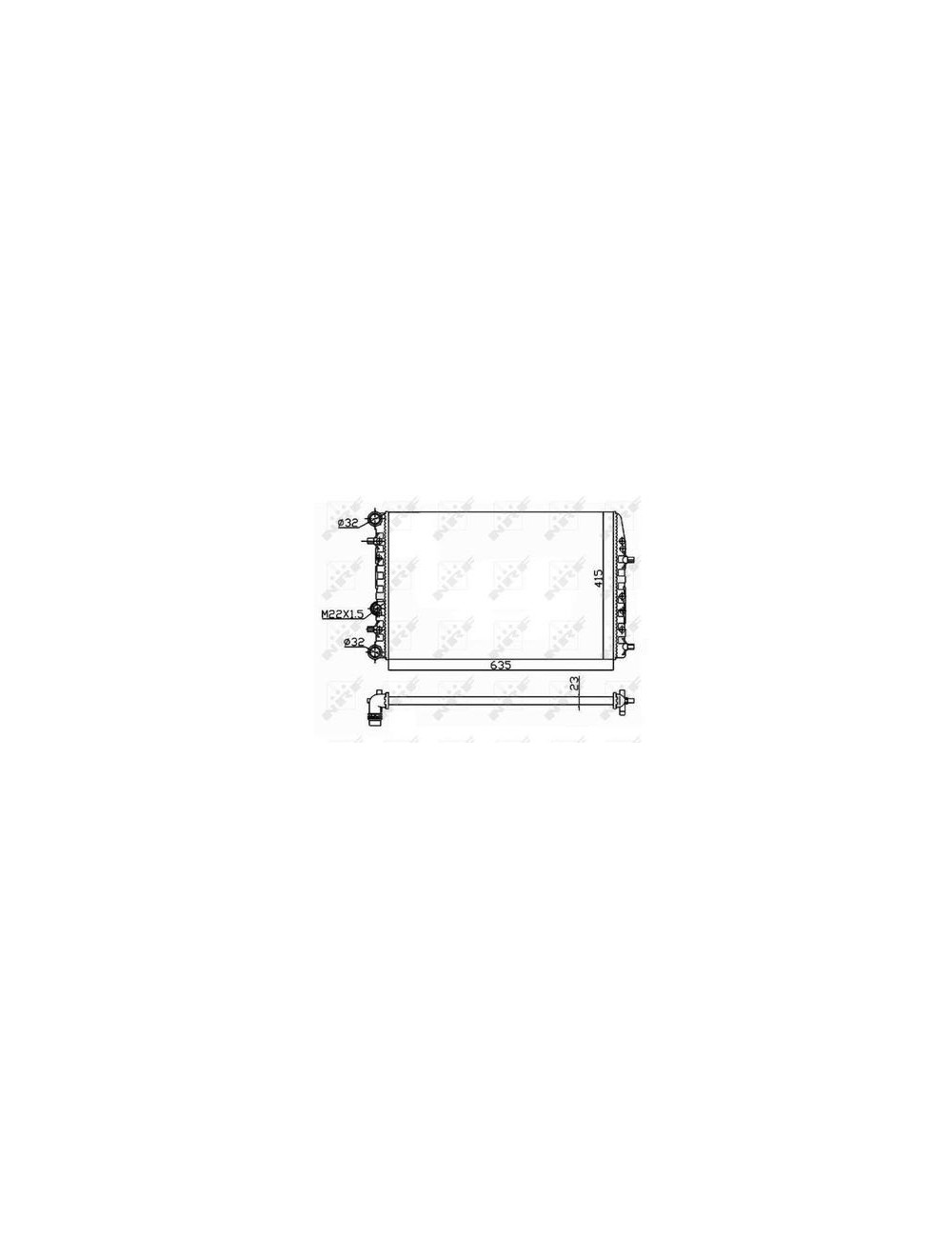 RAD - VW POLO 1.2 02 RADIATOR RAD - VW POLO 1.2 02 RADIATOR