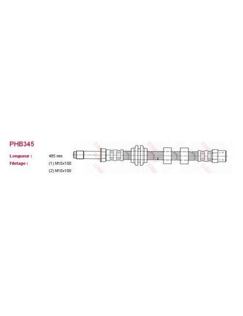 FLEXIBLE DE FREIN