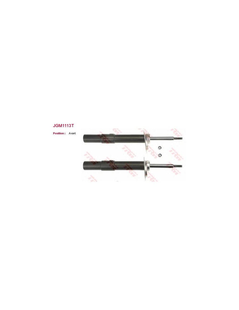 AMORTISSEUR (X2) AMORTISSEUR (X2)