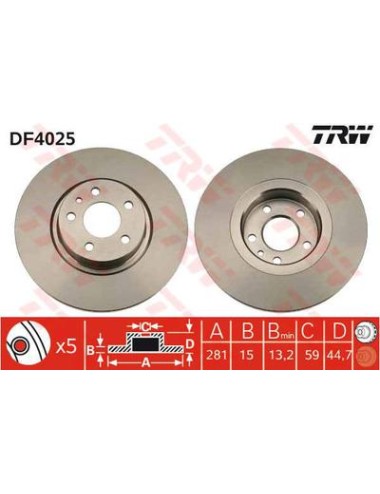 PAIRE DE DISQUES