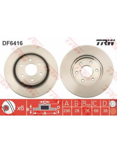 PAIRE DE DISQUES