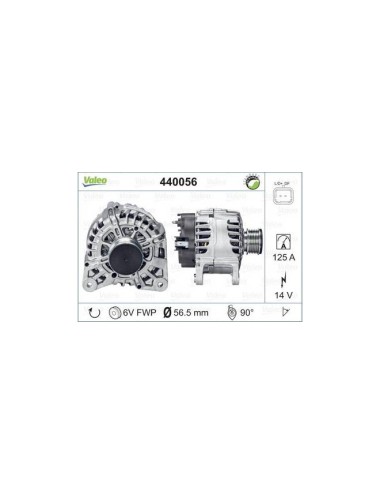 STANDARD EXCHANGE ALTERNATOR