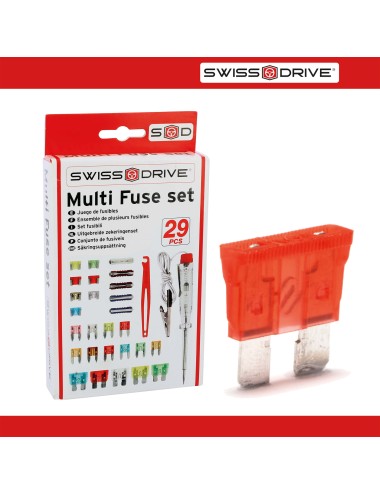 BOITE DE FUSIBLES + ACCESSOIRES 29 PIECE
