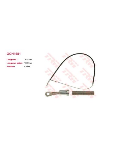 CABLE DE FREIN