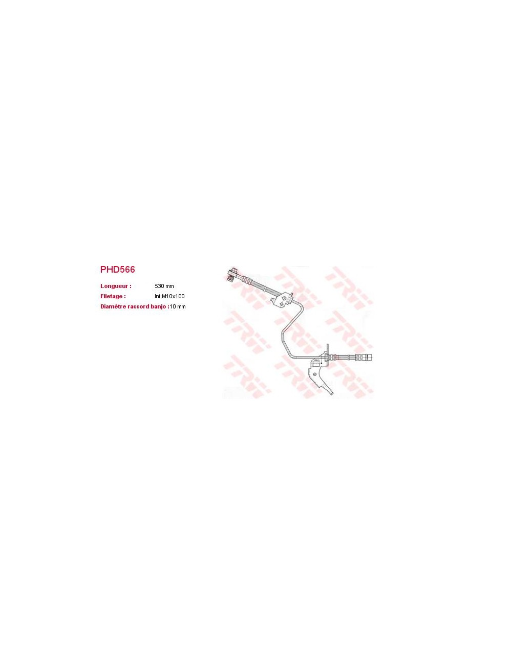 FLEXIBLE DE FREIN