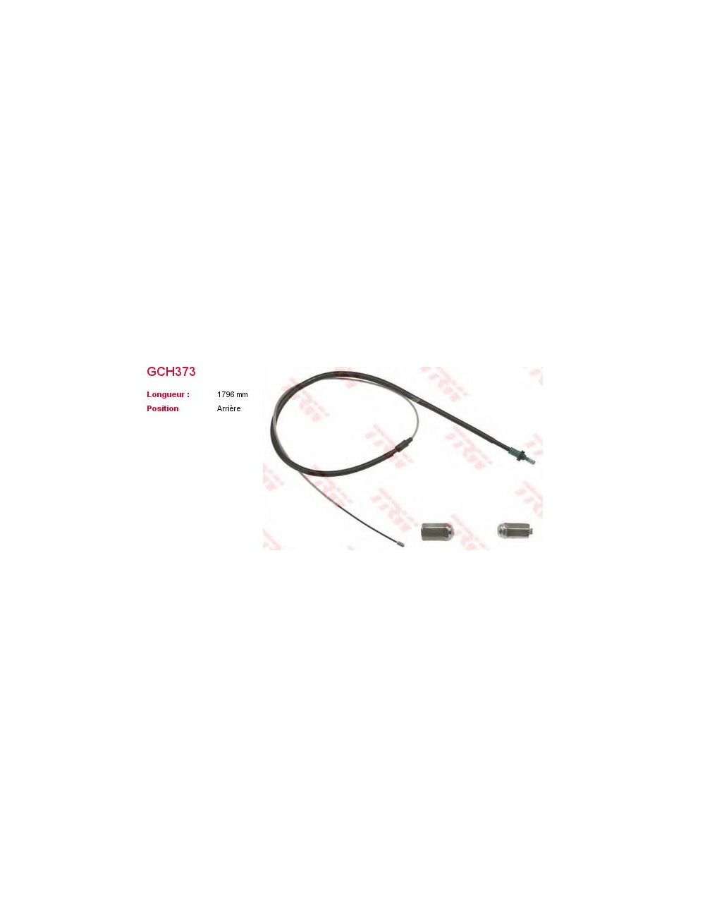 CABLE DE FREIN