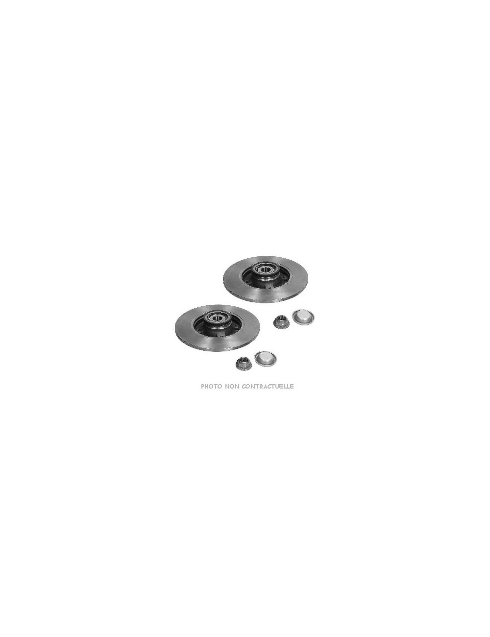 DISQUE UNITAIRE AVEC ROULEMENT DISQUE UNITAIRE AVEC ROULEMENT
