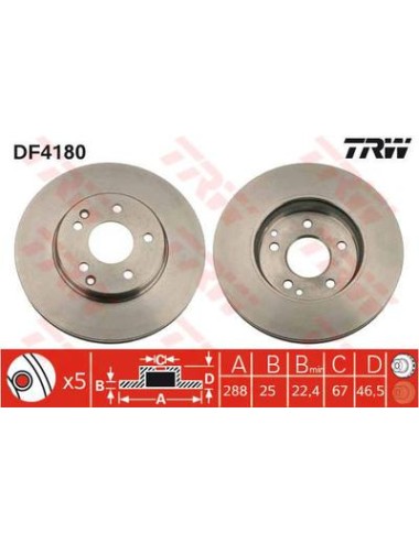 PAIRE DE DISQUES