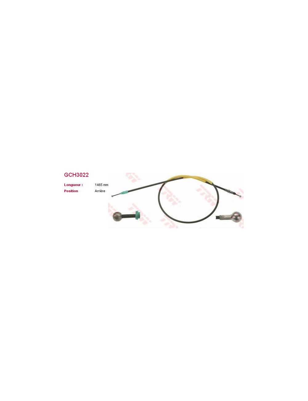 CABLE DE FREIN