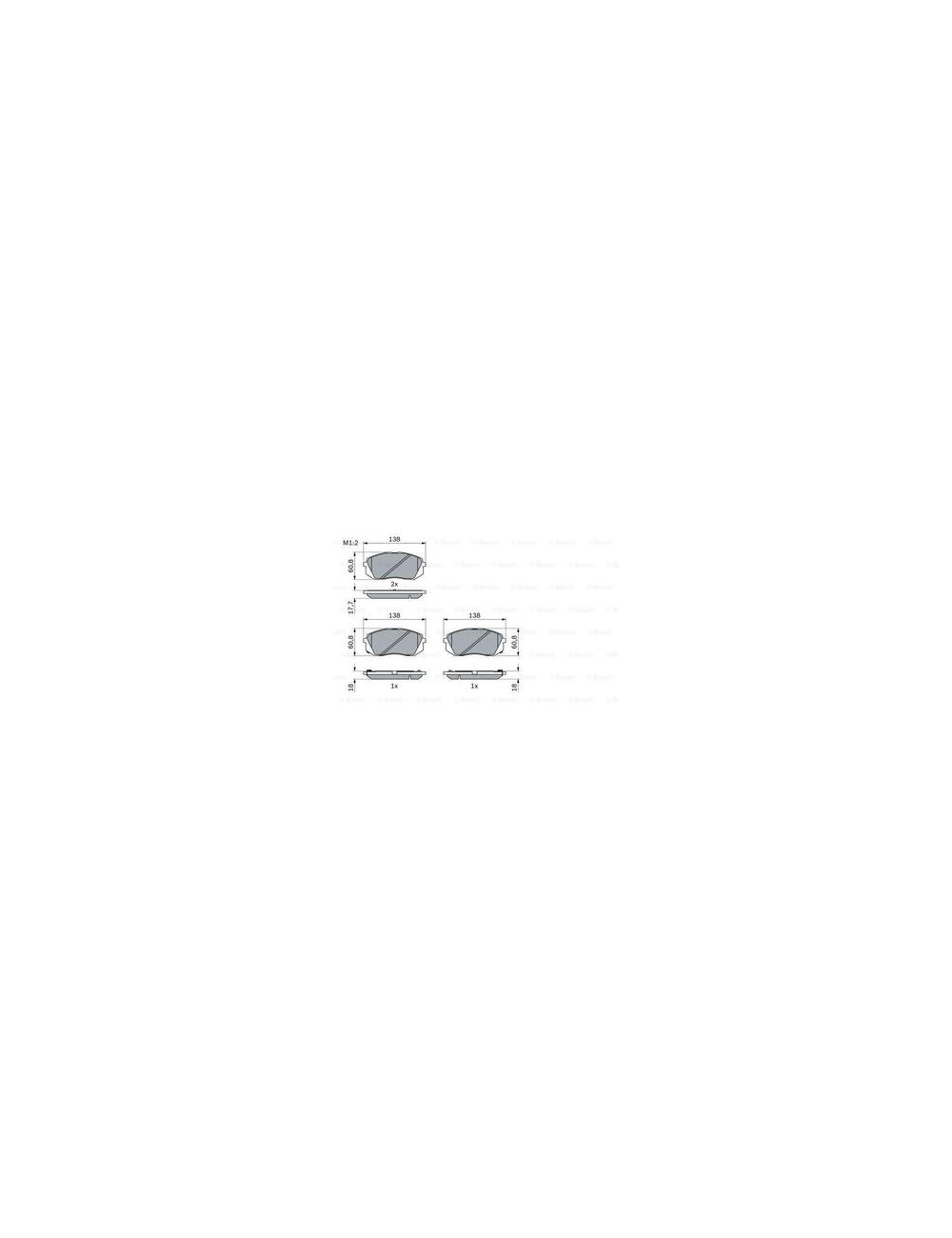 PLAQ FREIN BP1480 PLAQ FREIN BP1480