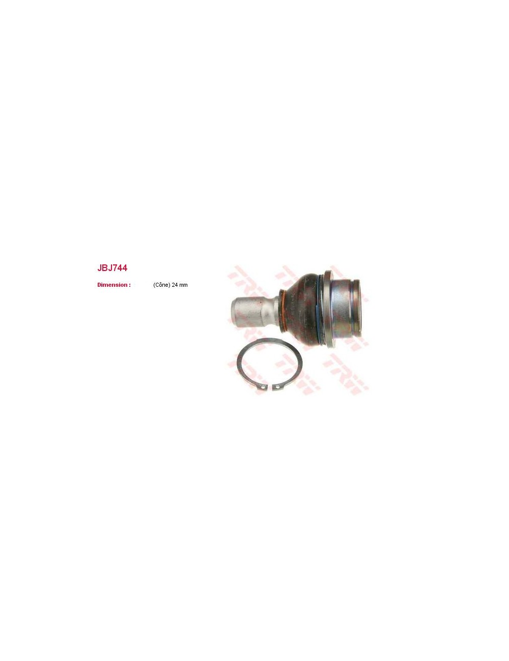 ROTULE DE SUSPENSION ROTULE DE SUSPENSION