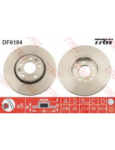 PAIRE DE DISQUES