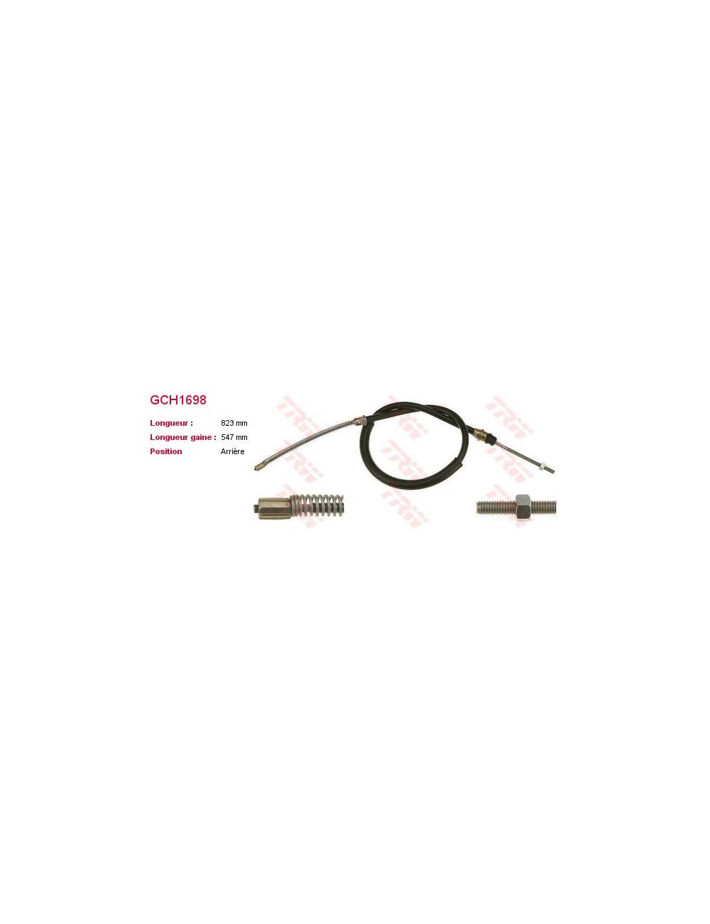 CABLE DE FREIN
