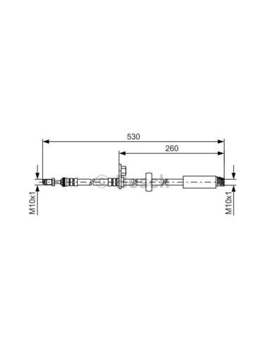 FLEXIBLE FREIN BH1283