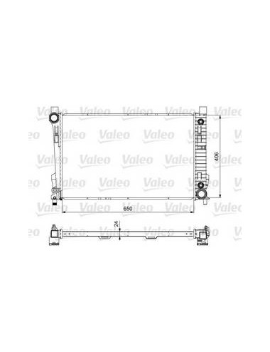 RAD MOT MERCEDES Classe C, CLK, SLK