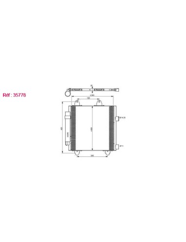 COND - TOYOTA AYGO 1.0 05 CONDENSER