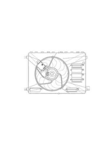 GMV - FORD S MAX 2.0D 06 FAN COMPLE