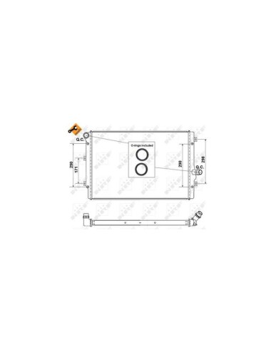RAD - VW GOLF 1.6D 09 RADIATOR EASY