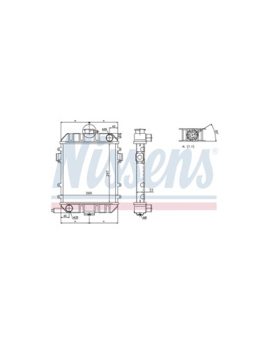 RAD.MOT NISSAN PRIMASTAR (2001) 2.5