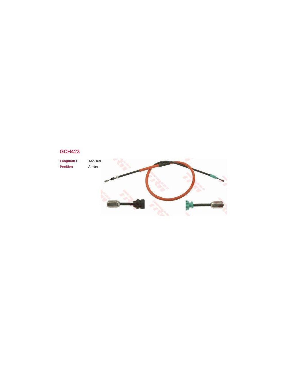 CABLE DE FREIN