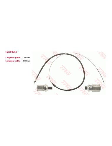 CABLE DE FREIN