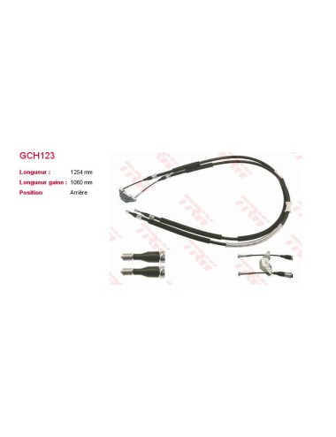 CABLE DE FREIN