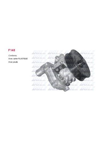 POMPE A EAU FORD TRANSIT 2.14