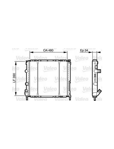 RAD MOT RENAULT Clio II, Kangoo