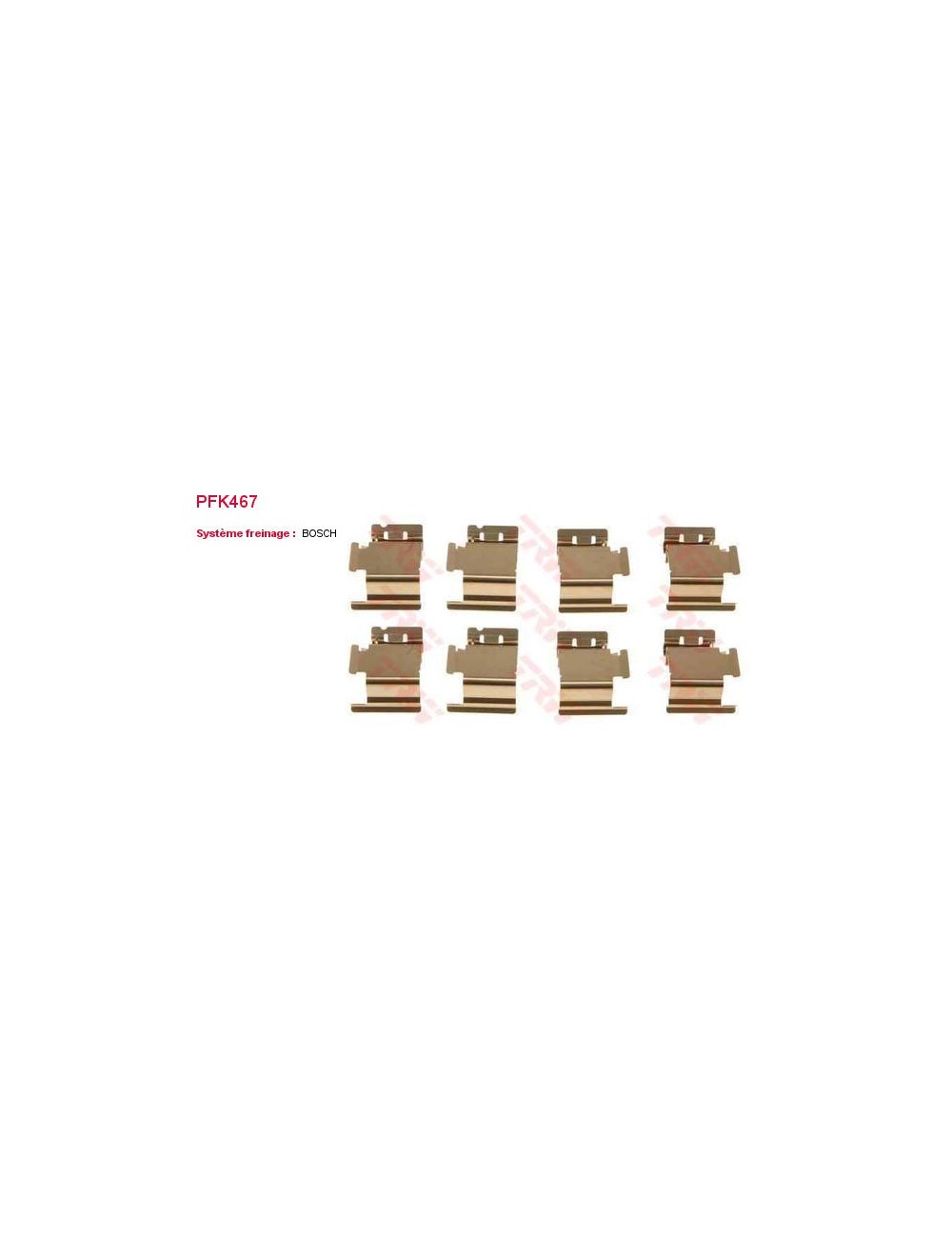KIT ACCESSOIRES PLAQUETTES