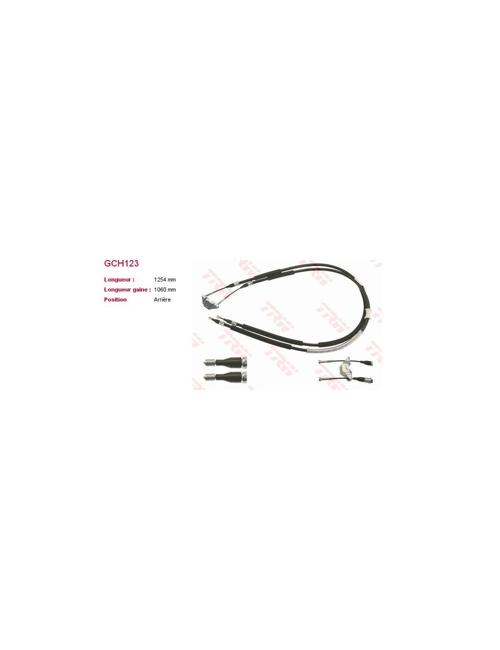 CABLE DE FREIN