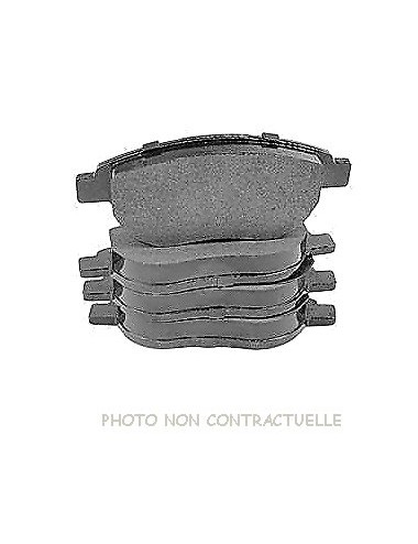 Kit de plaquettes de frein, frein à  disq