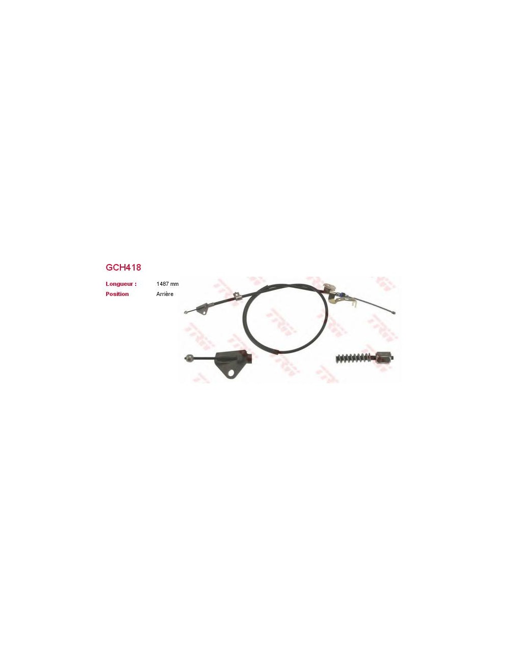 CABLE DE FREIN