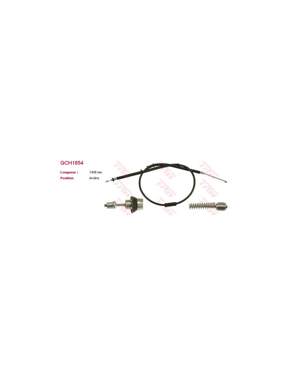 CABLE DE FREIN