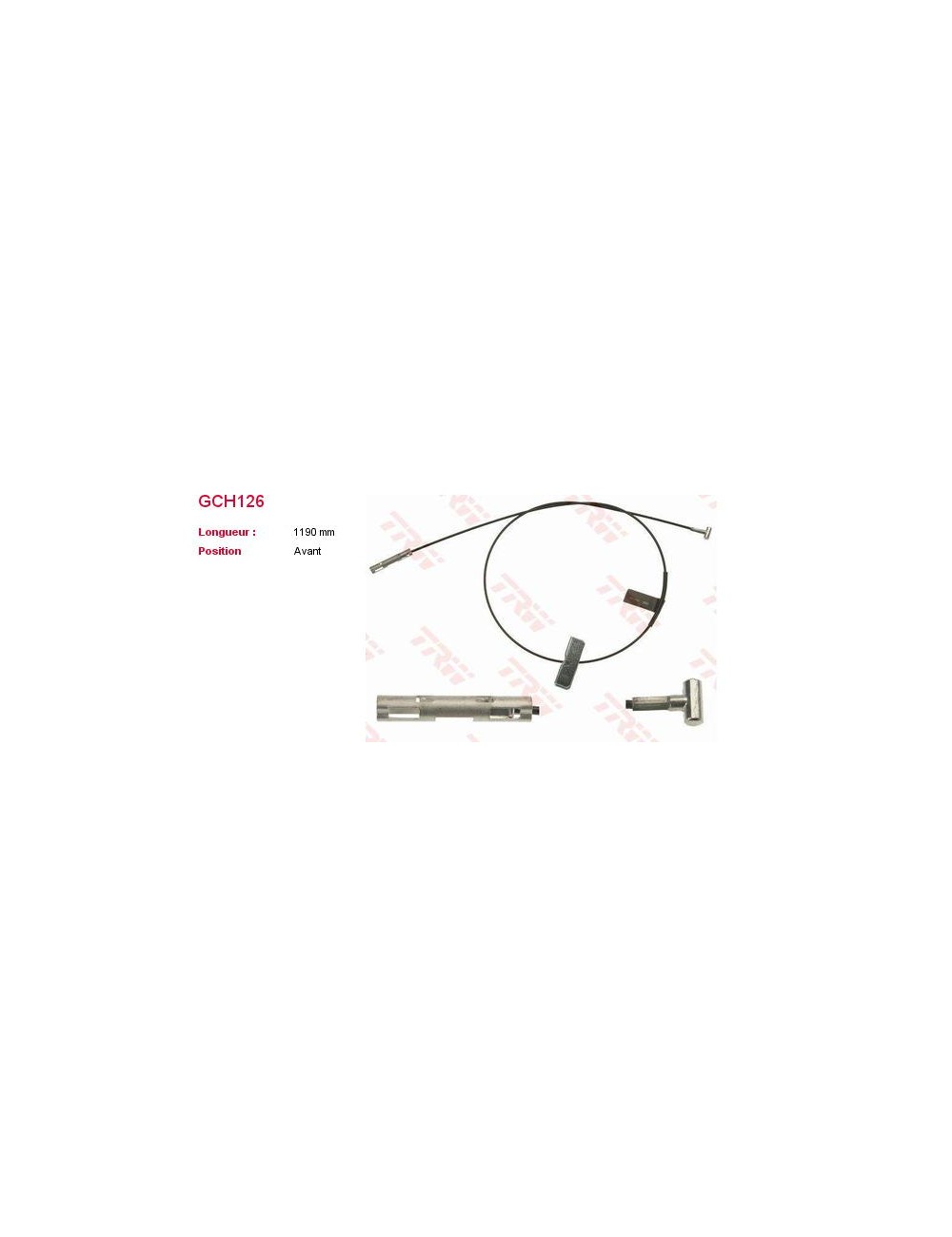 CABLE DE FREIN
