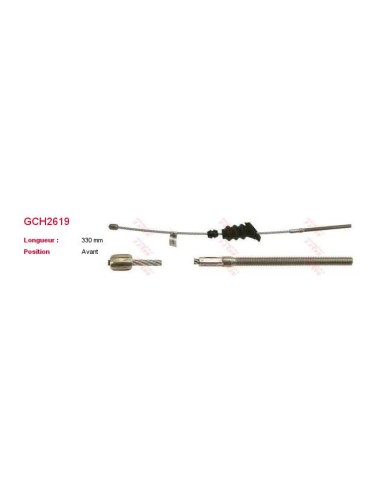 CABLE DE FREIN