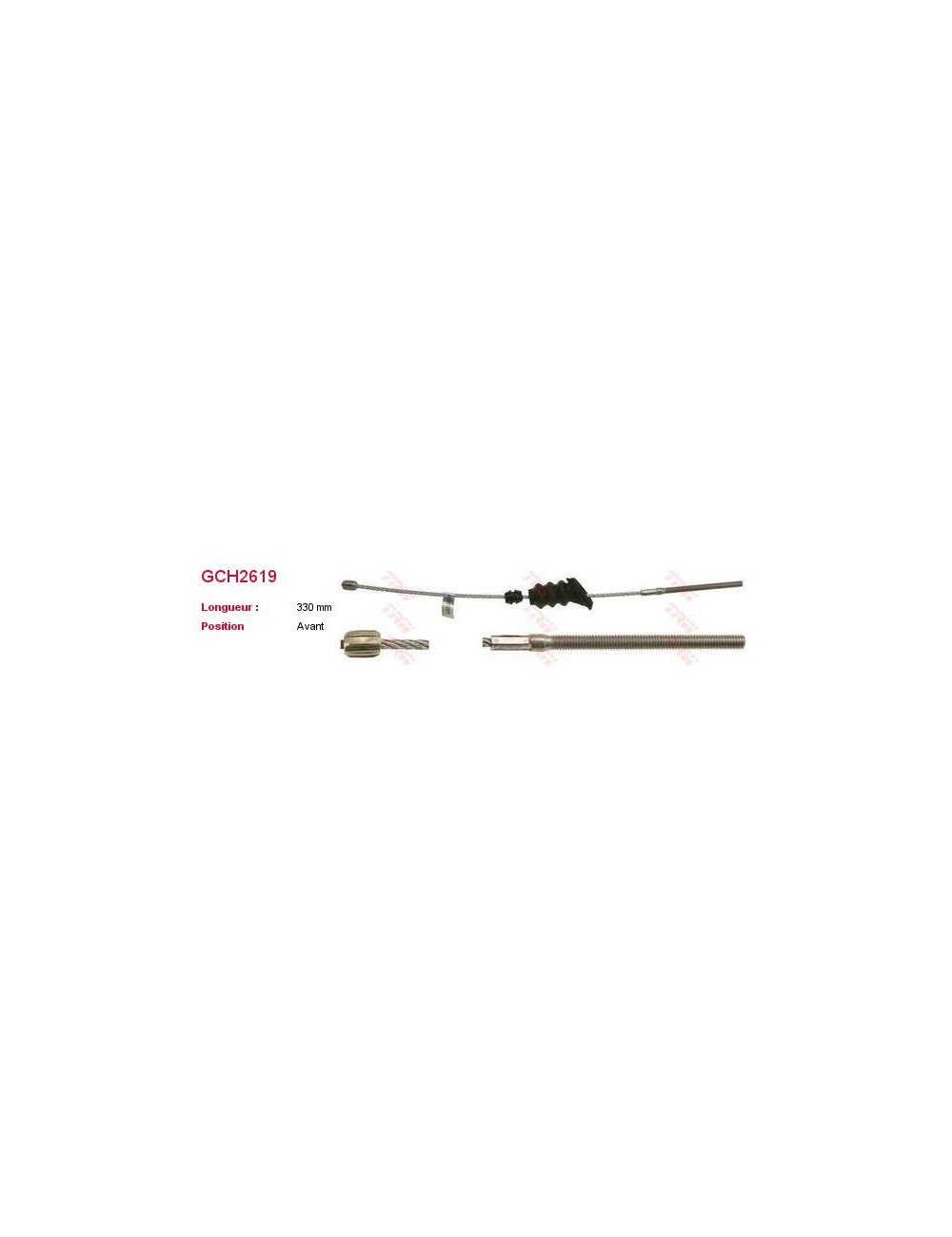 CABLE DE FREIN