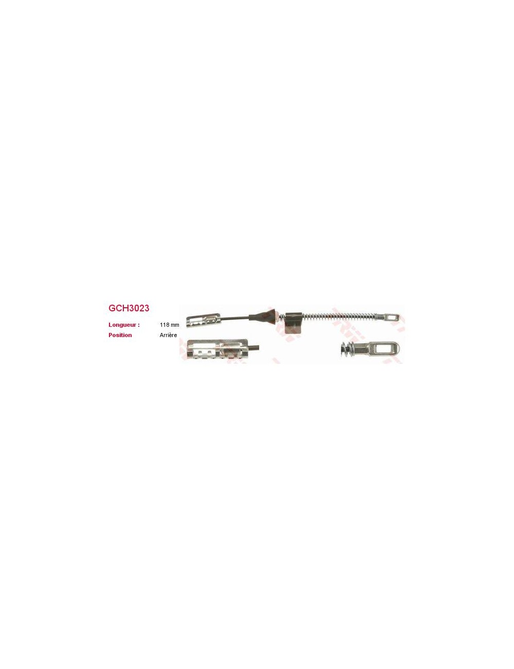 CABLE DE FREIN