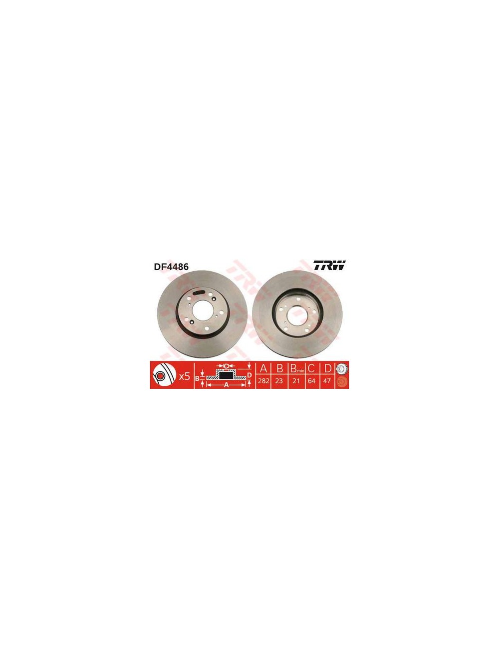 PAIRE DE DISQUES