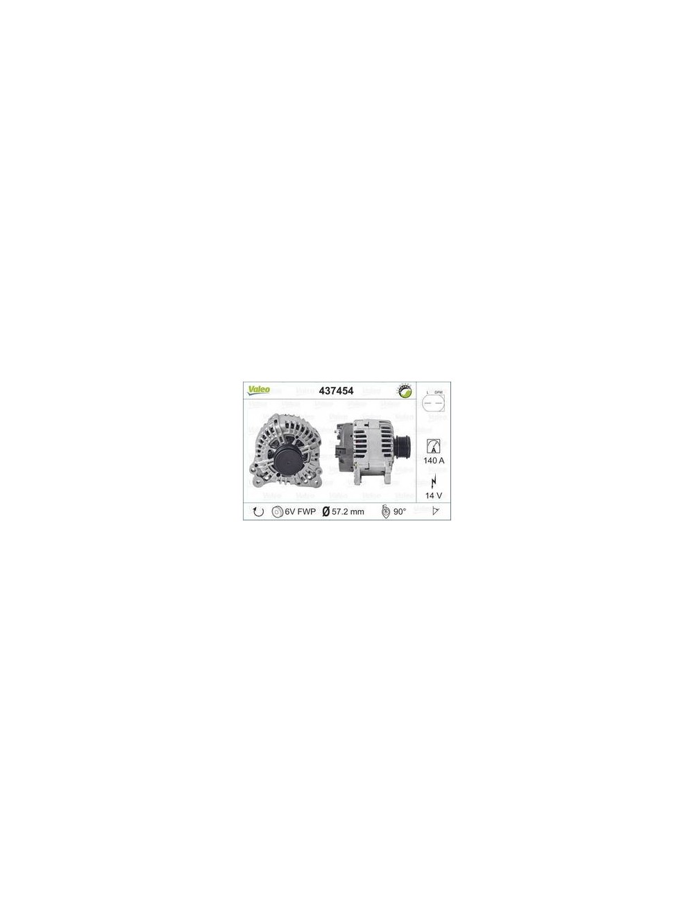 ALTERNATOR VALEO ES VW