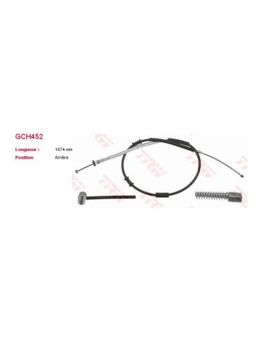 CABLE DE FREIN